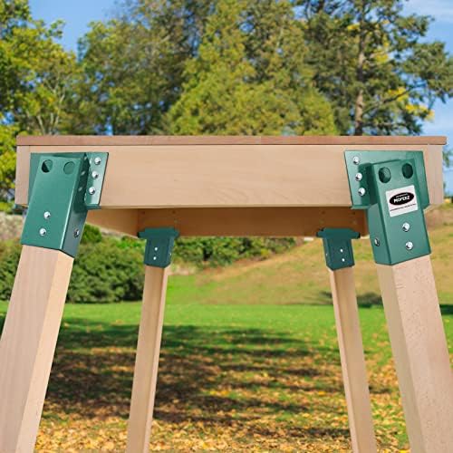 Mofeez Outdoor 4x4 Compound Angle Brackets for Deer Stand Hunting Blinds Shoo...