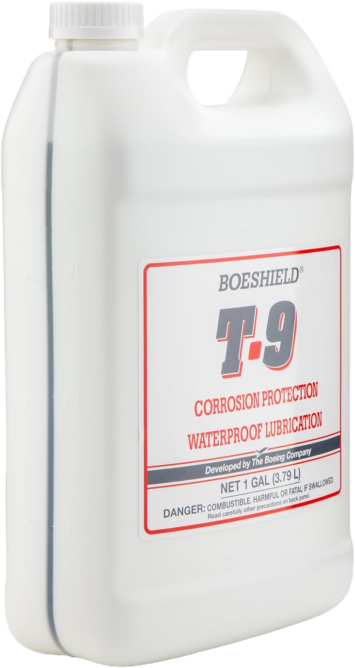 Boeshield T-9® Waterproof Bike Lubricant & Corrosion Protectant, Wax-Base...