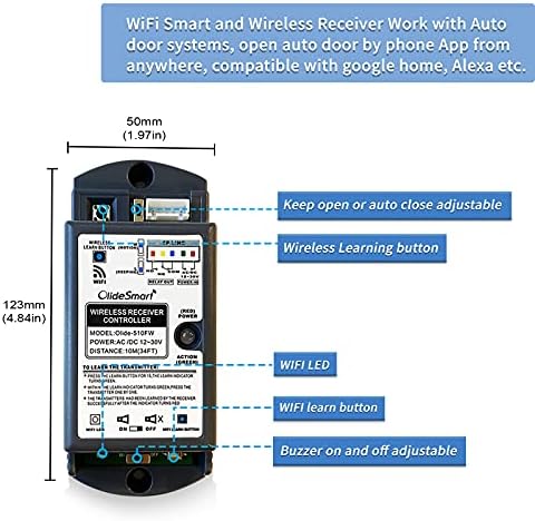 Olideauto Swing Door Operator Automatic for the Disabled,Commercial Smart WiF...