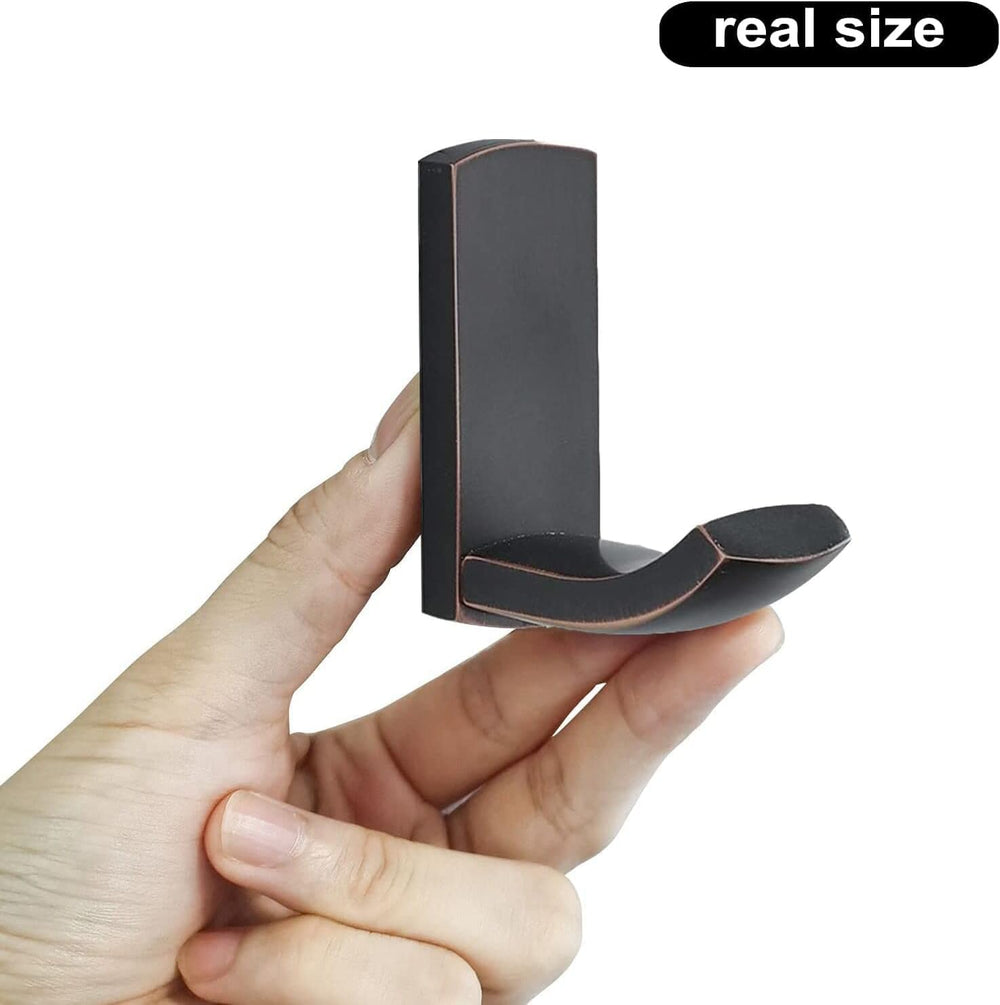 WINCASE Bronze Towel Hook, Bathroom Antique Robe Hooks Wall Mounted, Oil Rubb...