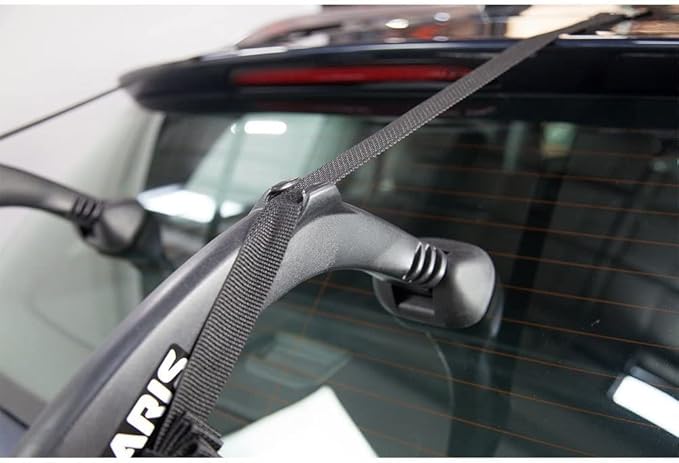 Saris Bones EX 3-Bike Trunk Rack Bicycle Carrier, Anti-Sway Straps, Fits Most
