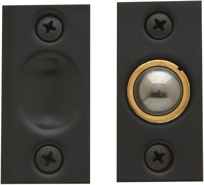 Baldwin 0425.102 Adjustable Ball Catch, Oil Rubbed Bronze