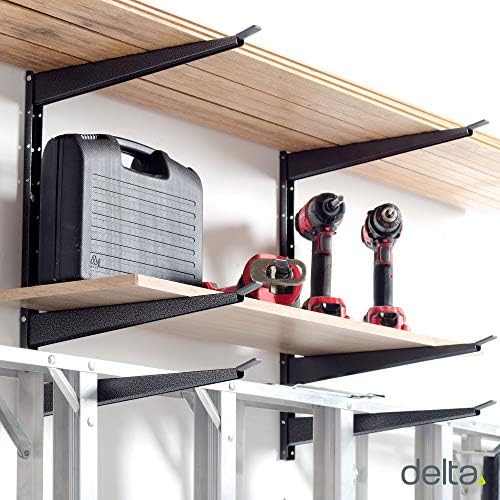 Heavy Duty Wood and Lumber Storage Rack (2-Pack), Holds Up To 960 lbs - Easy ...