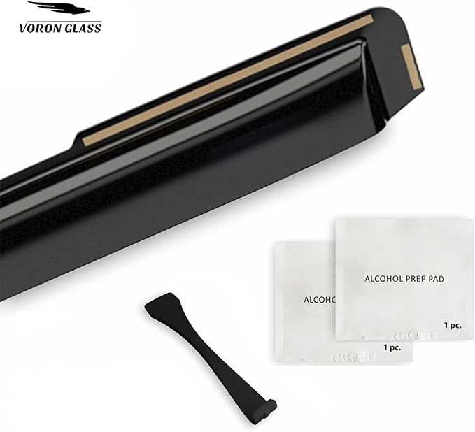 Voron Glass in-Channel Extra Durable Rain Guards (2 Pieces)