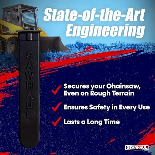 SawHaul Universal Tractor Chainsaw Holder