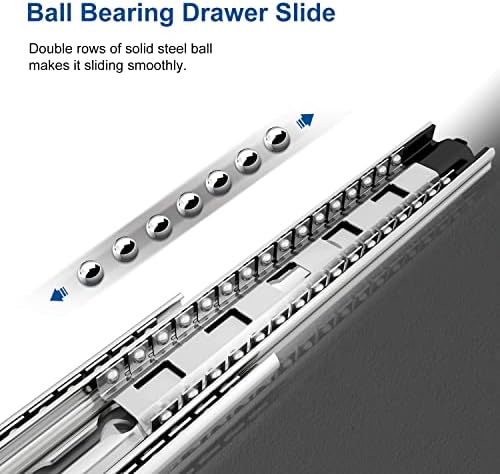 VADANIA #K53 36" Soft Close Heavy Duty Drawer Slides