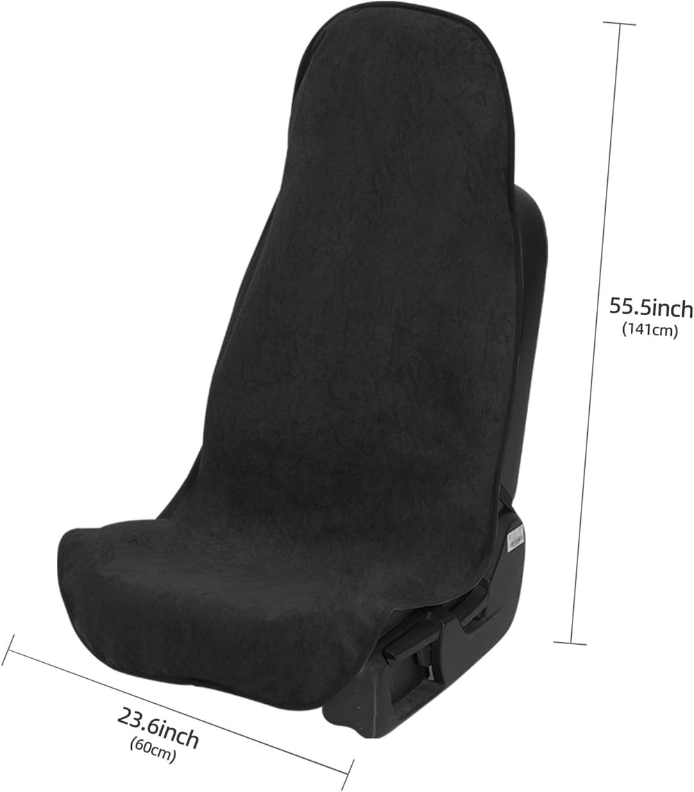 Waterproof Car Seat Cover Full Sets Interior Sets Universal Fits Car Sweat To...