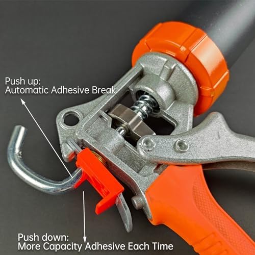 Sausage Caulking Gun | Dual‑Purpose for 20oz Sausage Foil & 10oz Cartridge