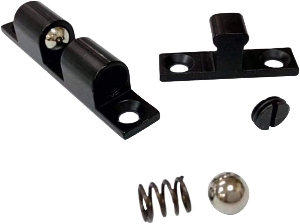 QCAA Solid Brass Double Ball Catch, 44mm, with#304 Stainless Steel Ball &...