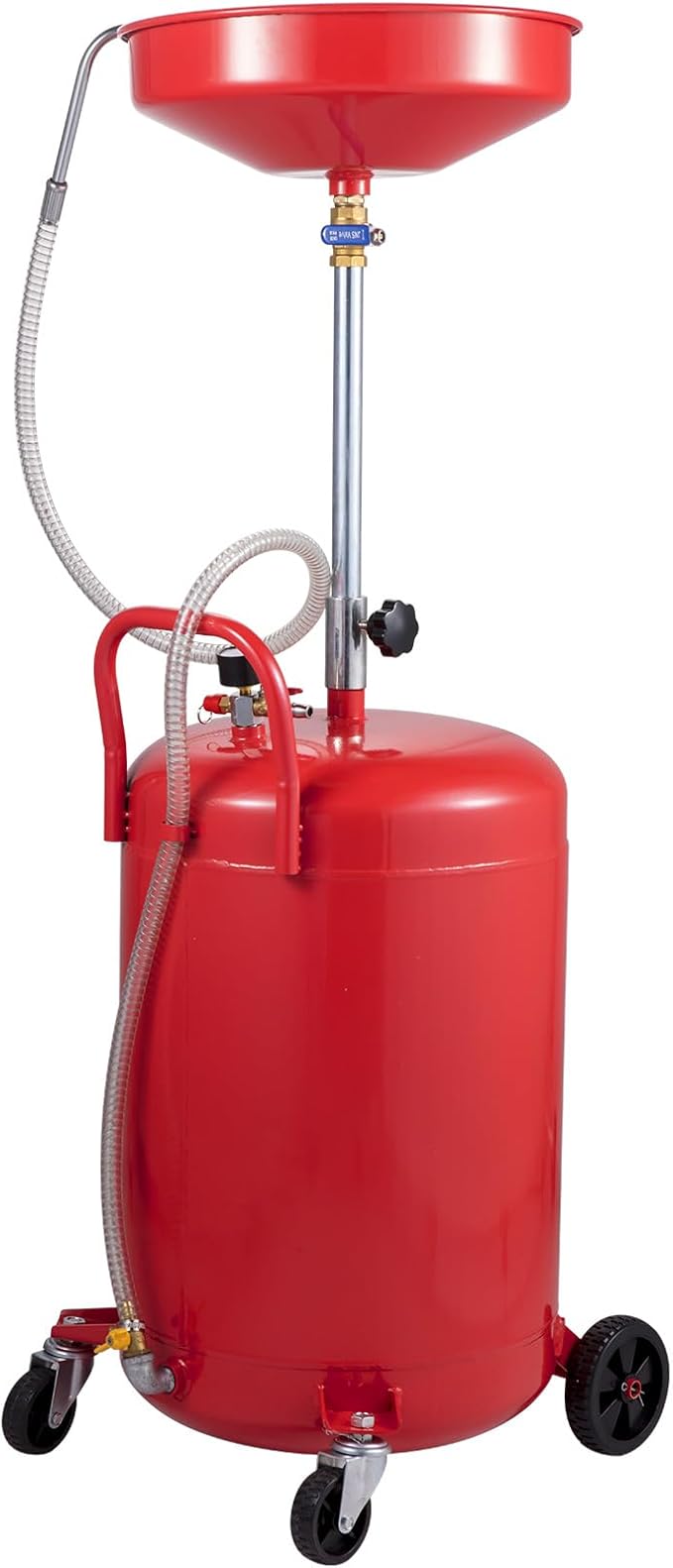 VEVOR 20-Gallon Waste Oil Drain Tank, Air Operated Portable Oil Drainer