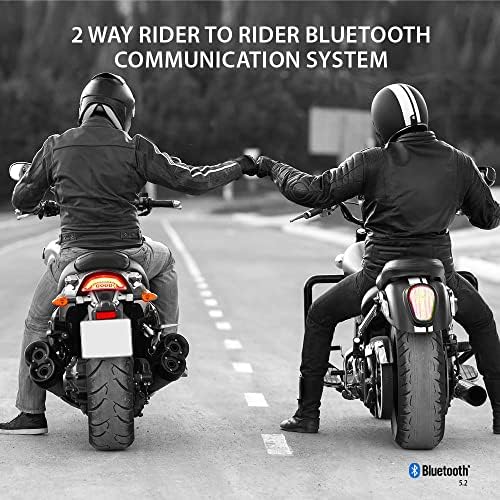 Cardo Systems Spirit Motorcycle Bluetooth Communication Headset - Black, Dual...