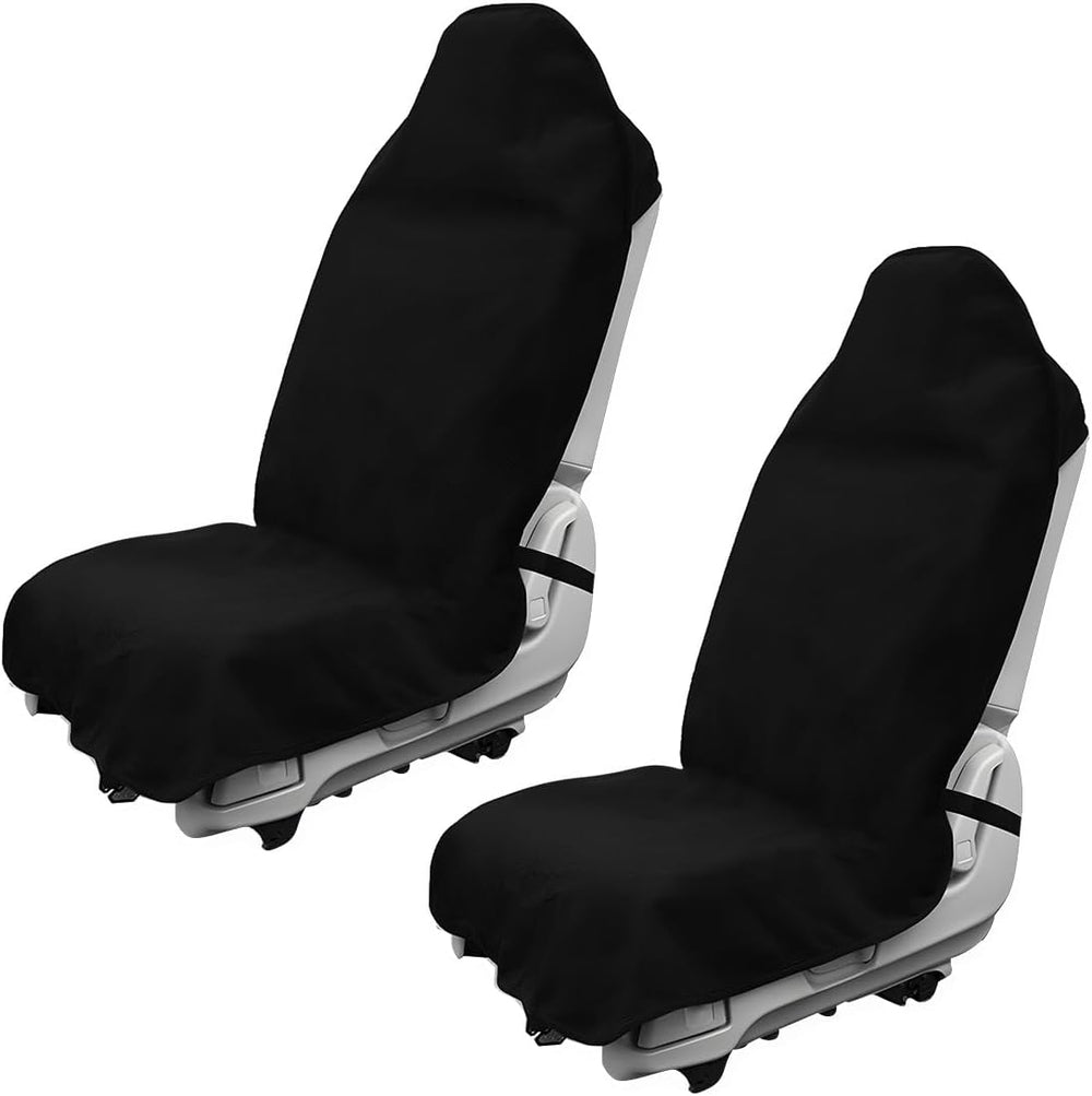 DXNQ 2PCS Car Towel Seat Cover, Waterproof Sweating Non-Slip Premium Soft Tow...
