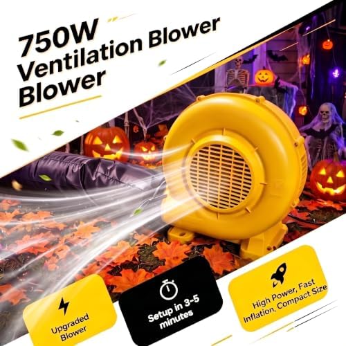 26FT Giant Inflatable Pumpkin Lighted Outdoor Halloween Decor