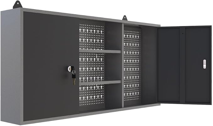 JZD Steel Wall Mount Storage Cabinet System