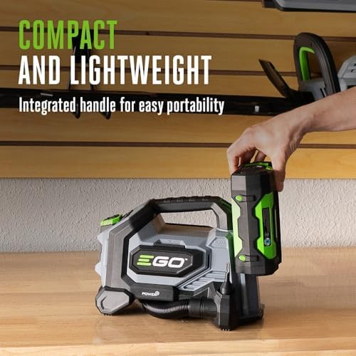 EGO POWER+ 160 PSI Compact Inflator for Automotive, Home, Sport, Portable Air...