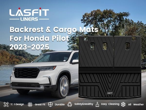 LASFIT Trunk Mat with Backrest Mat