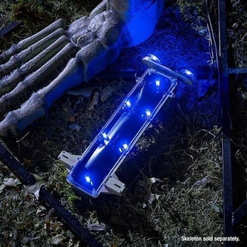 Home Accents Holiday LED 12 ft. Skelly Lighting Kit, Giant-Sized Skelly with ...