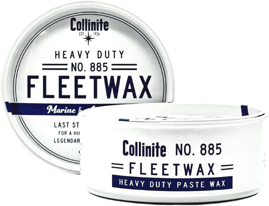 Collinite 885 Fleetwax-Marine & RV Heavy Duty Carnauba+Polymer Wax Sealan...