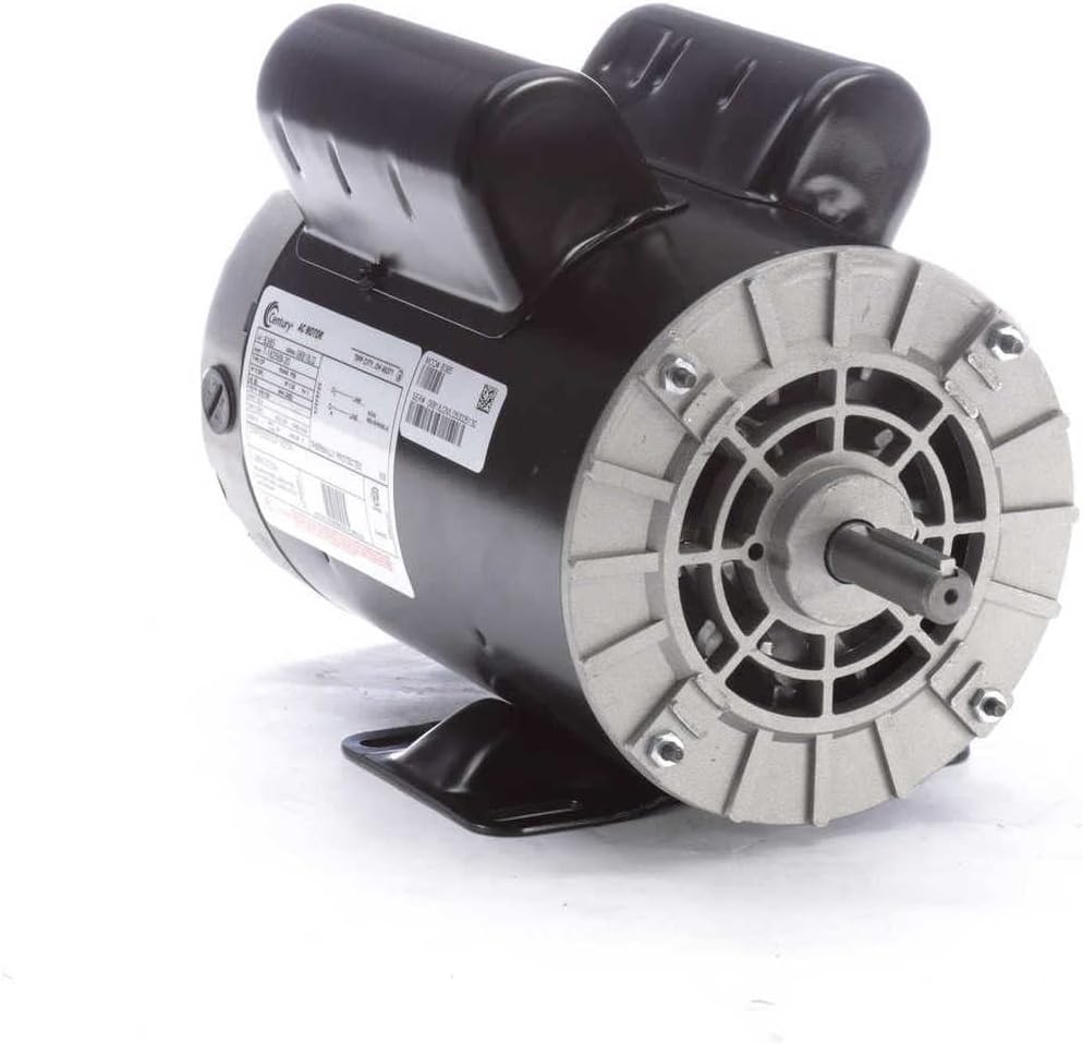 5 HP SPL 3450rpm P56 Frame 230 Volts Replacement Air Compressor Motor - Centu...
