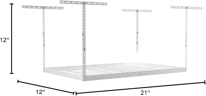 SafeRacks 4x6 Overhead Garage Storage Rack (2 Pack)