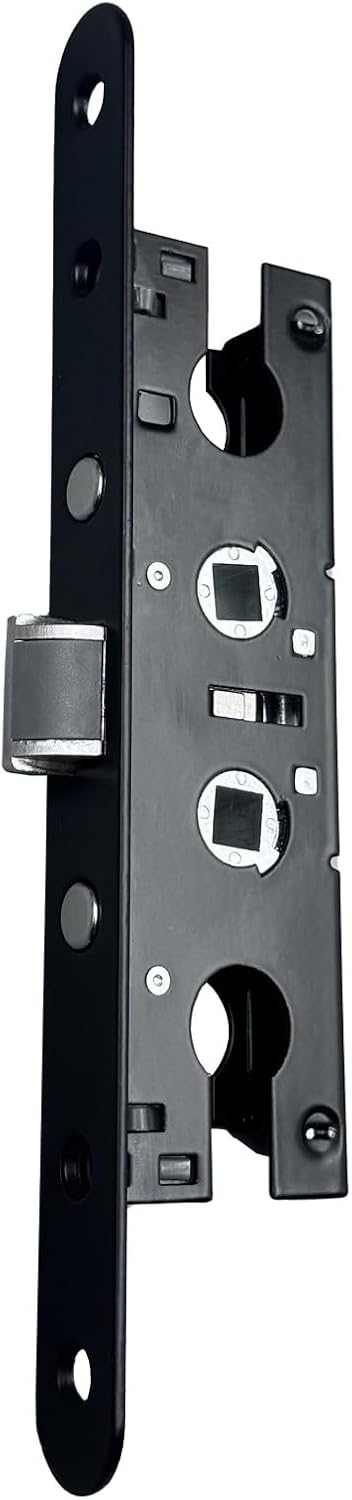 MaxxGeek 2 Point Bolt Mortise Lock Body Fit Pella Storm Doors (Black)