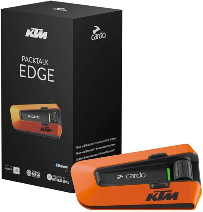 Cardo Systems Packtalk Edge KTM Edition, Single Pack