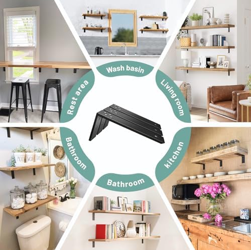 Countertop Support Brackets 2 Pack L Bracket Countertop Brackets 10" x 6...