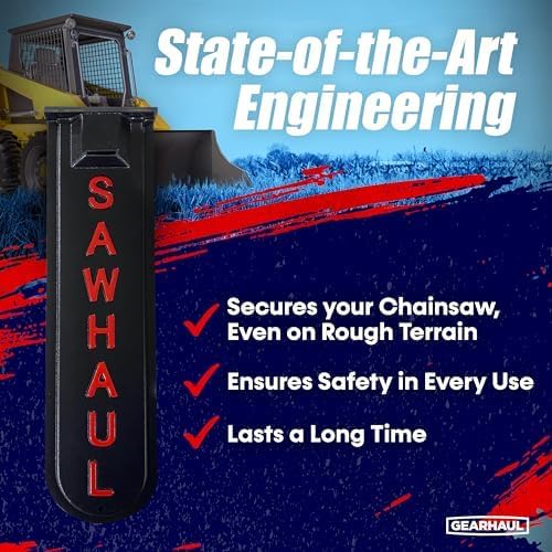 SawHaul Universal Tractor Chainsaw Holder