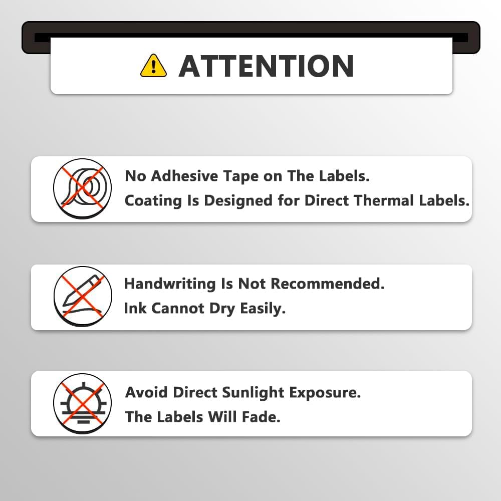 BETCKEY - Replace for DYMO 30323 (2-1/8" x 4") Shipping Labels [10 ...