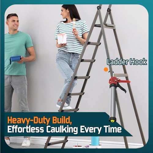20 oz Sausage Caulk Gun, One-Touch Drip-Free | Effortless & Professional ...