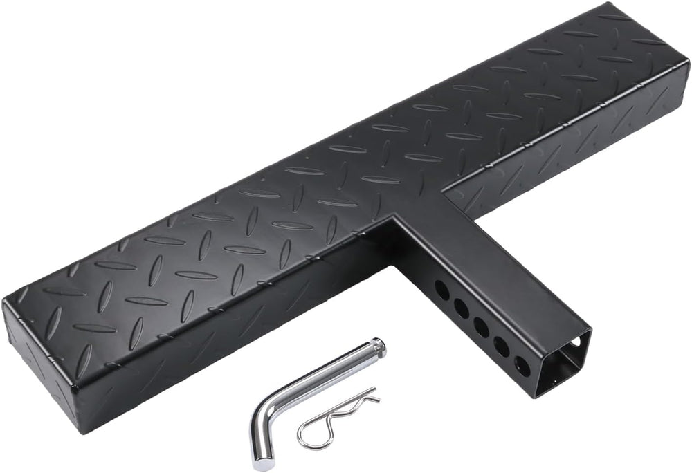 DICMIC Hitch Step Anti Slip and Rust Towing Bumper Guard for Most Car SUV Tru...