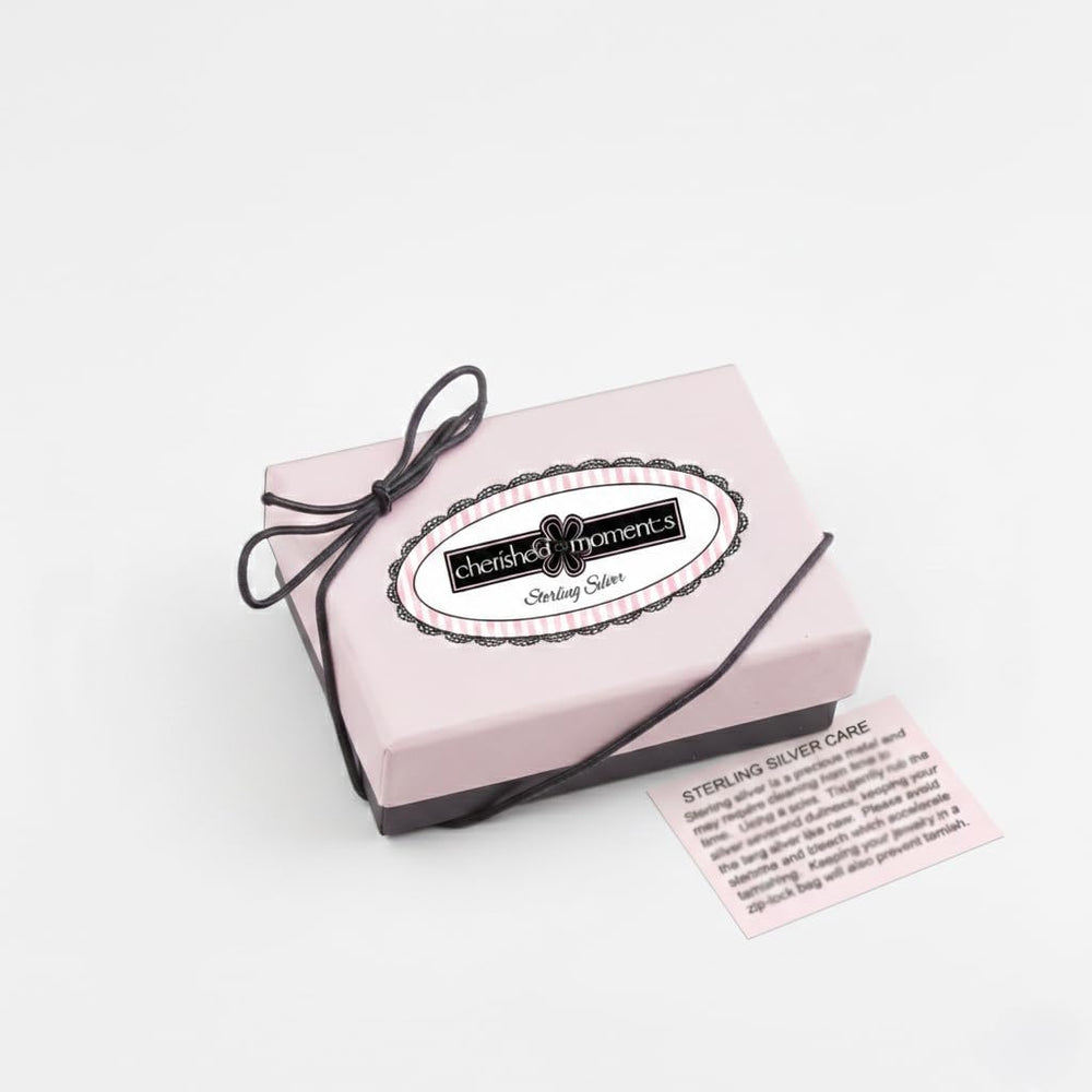 Cherished Moments Dance Necklace 925 Sterling Silver or 14K Gold-Plated