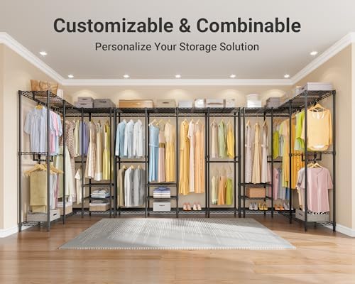 VIPEK V40 Heavy Duty Clothes Rack, Modular Closet System Clothing Rack