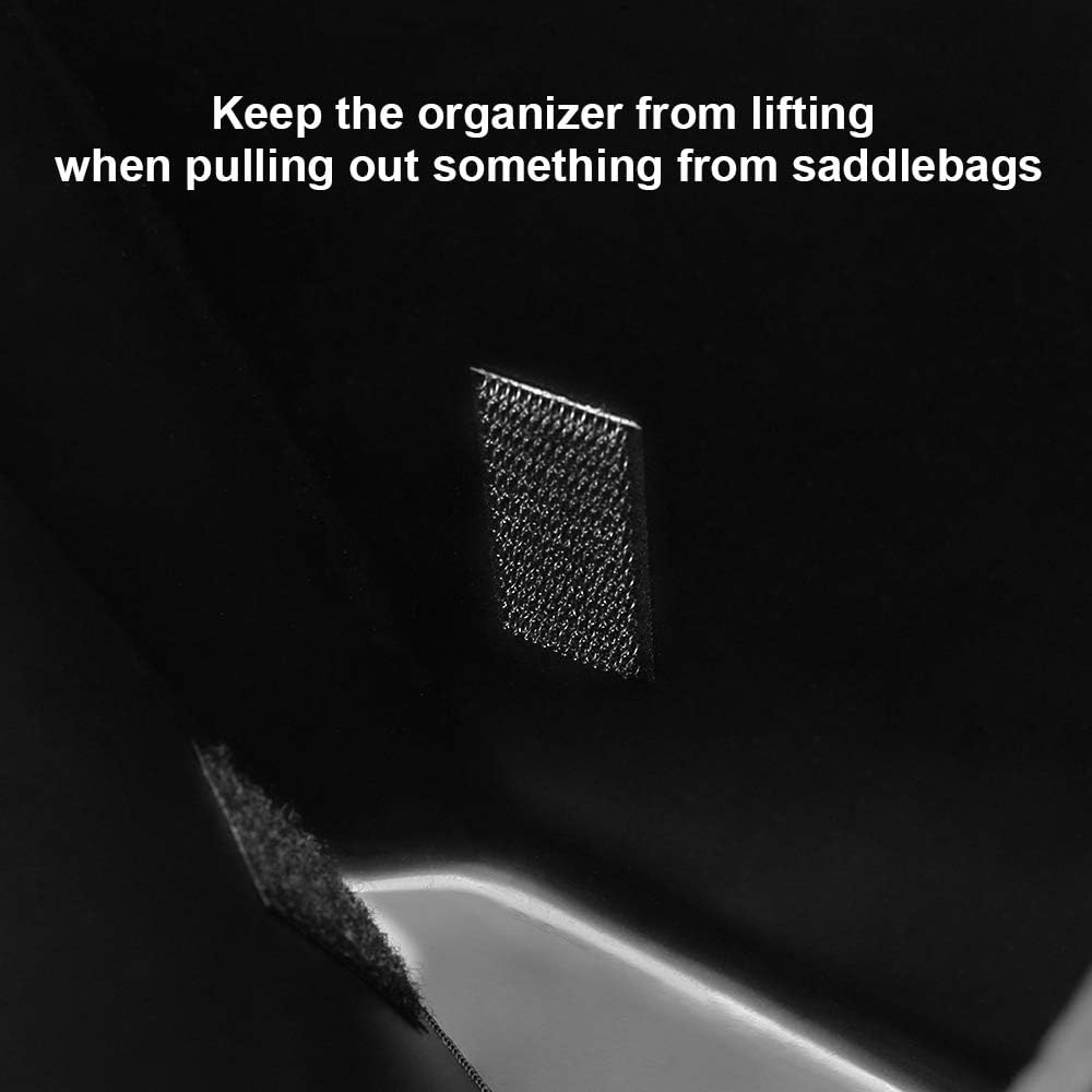 KEMIMOTO Saddle Bags Organizers 2 Pack for 1993-2013 Road Glide Street Glide ...