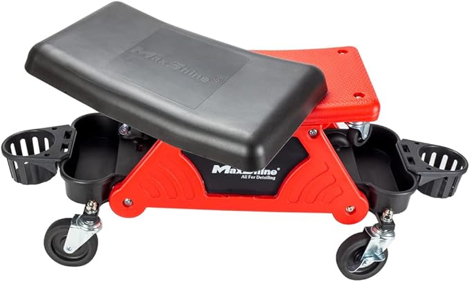 Maxshine Creeper II Detailing Creeper Seat | Complete Set, Polyethylene
