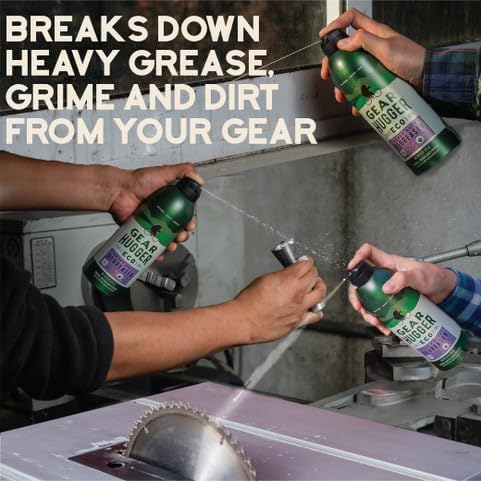 Gear Hugger Lubricant, Degreaser & Rust Remover, Plant-Based (11oz, 3pk)