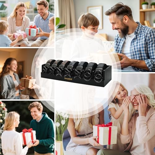 Belt Organizer, Black, 7 Compartments