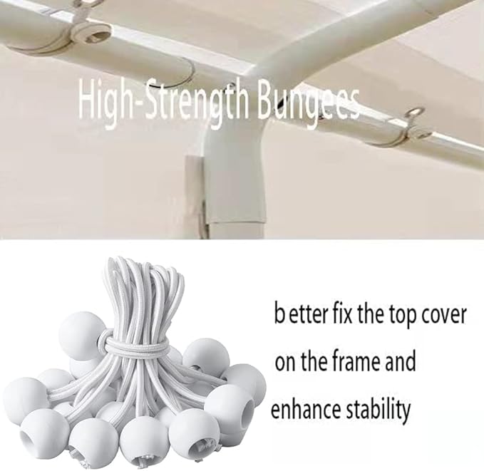 Rutile 12'x20' Carport Replacement Top Canopy Cover