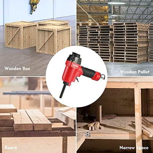WORKPRO Pneumatic Nail Remover, Heavy Duty Nail Puller, 60-100 PSI