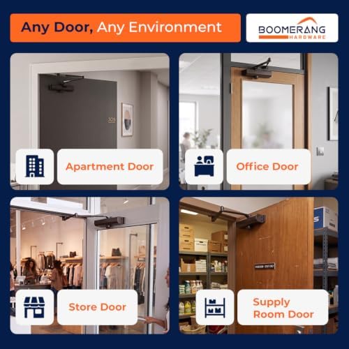 Boomerang D703 Medium-Duty Designer Auto Commercial Door Closer