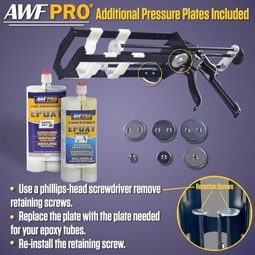 AWF PRO Dual Cartridge Epoxy Gun
