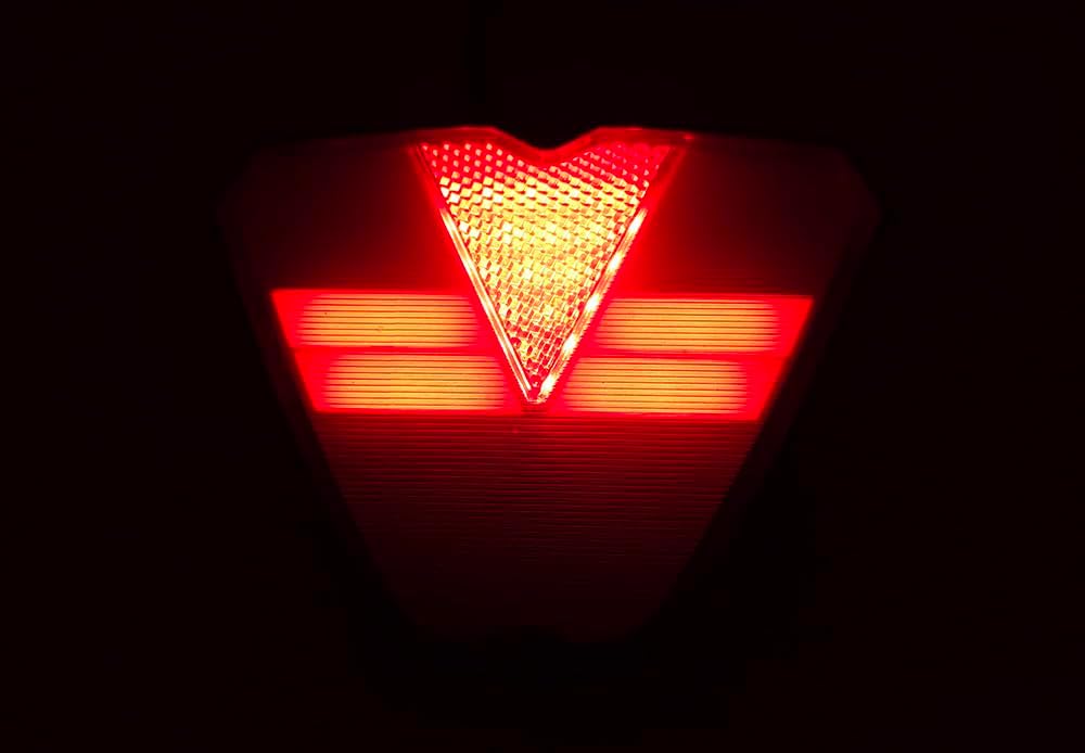 Towing Trailer Hitch Cover Tow Hitch Red LED Brake Light Sequential Turn Sign...