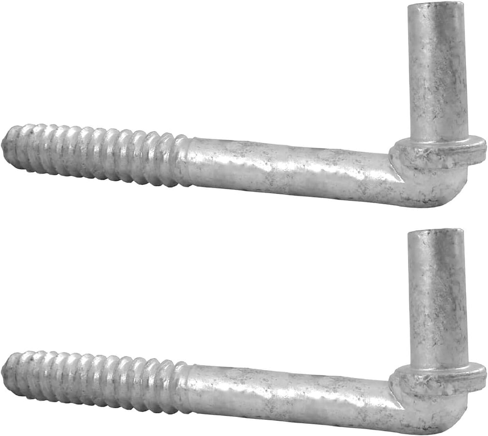 Wood Post Screw in Lag Screw Hinge 6" - Screw in Hinge for Wood Posts, W...