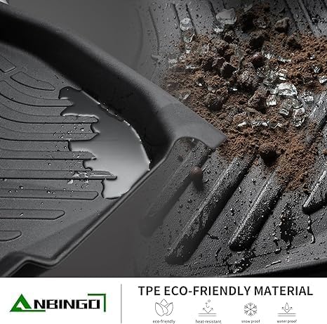 ANBINGO®-Floor Mats Custom for 2024 2025 Ford Ranger All Weather for Ford