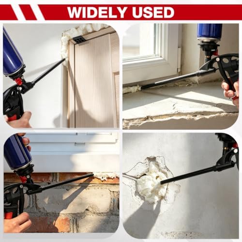SHALL 2-Pack Professional Expanding Foam Spray Gun - Insulation Guns Kit