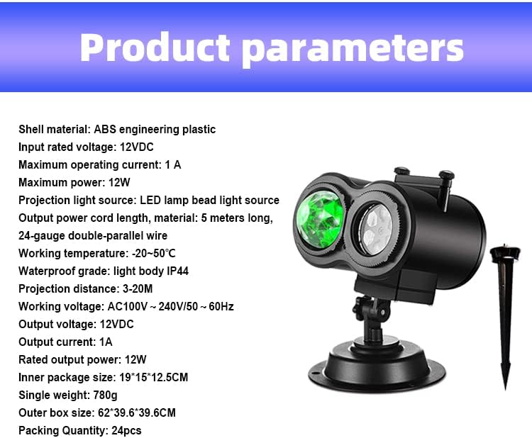 Holiday Halloween Valentine Party Christmas Diwali Projector Light (Indoor, O...