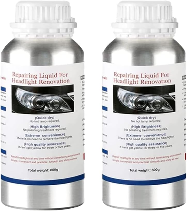 ROYWOO 1600g Car Headlight Restoration Liquid,Auto Headlight Scratch Restorin...