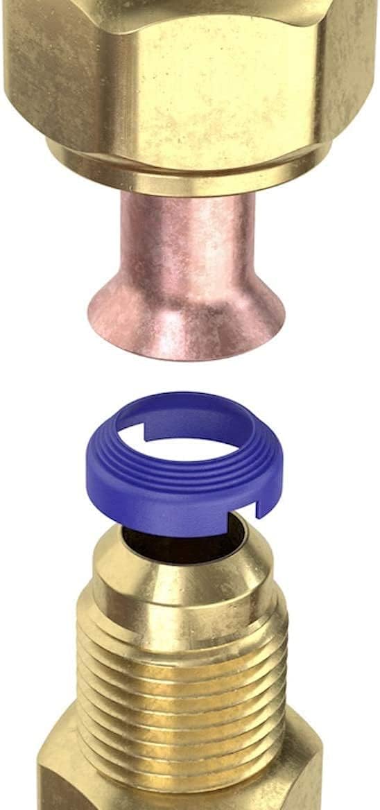 40 Pack Starter Leak Free SAE Flare Fitting Refrigerant Leaks Eliminated - Re...
