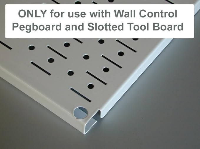 Wall Control Pegboard Organizer 4 ft. Metal Pegboard Standard Tool Storage Kit