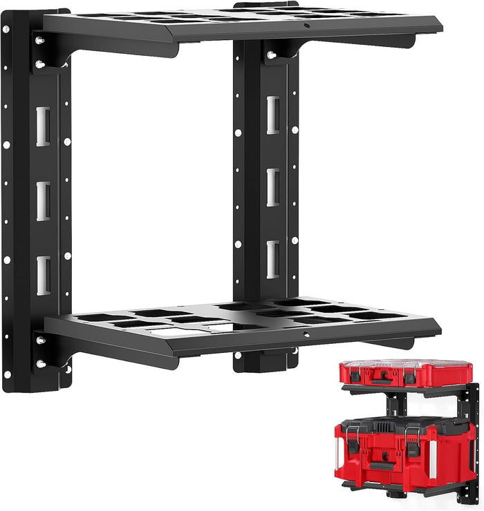 Upgraded Carbon Steel 2-Shelf Racking Kit, 48-22-8480 Compatible